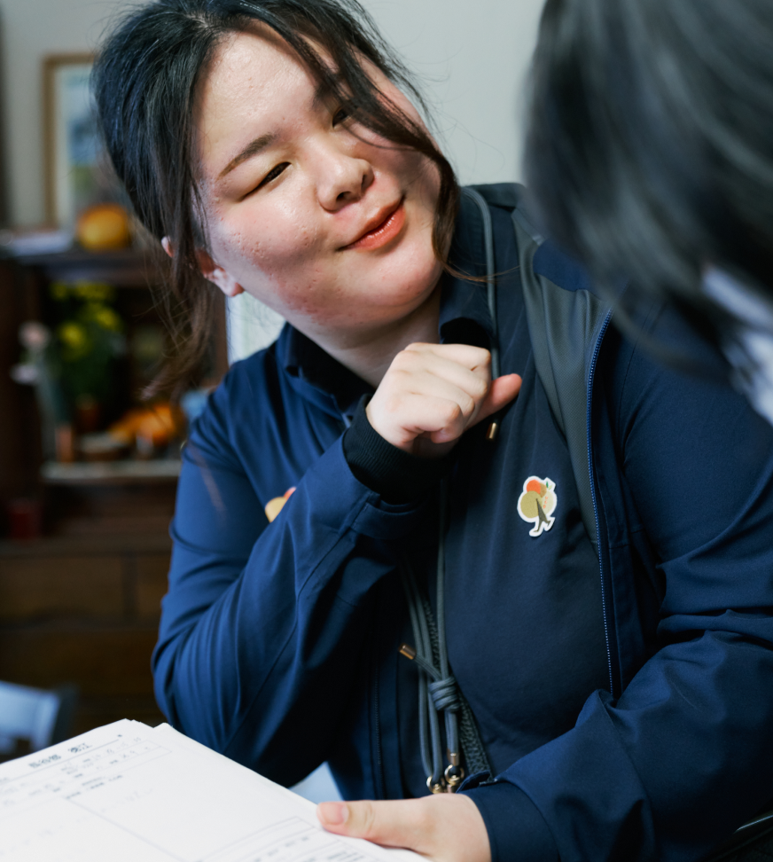 患者さんのために、一人ひとりの力を集結できるチームだと思います。