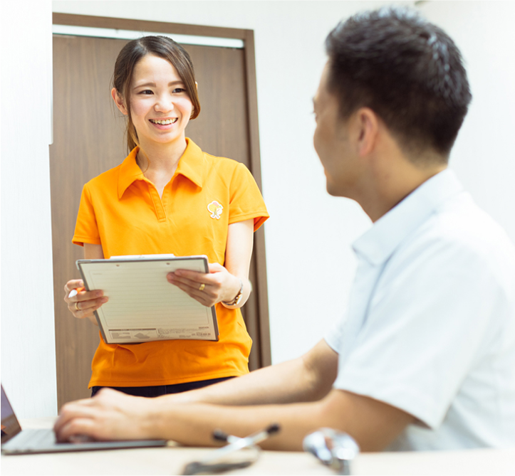 募集中の職種　「臨床検査技師」