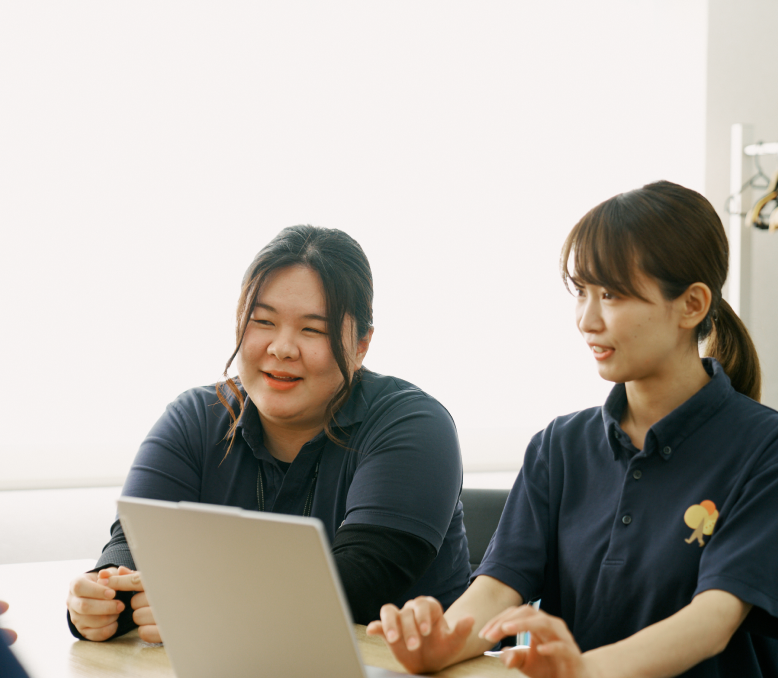 手を取り合うチーム医療